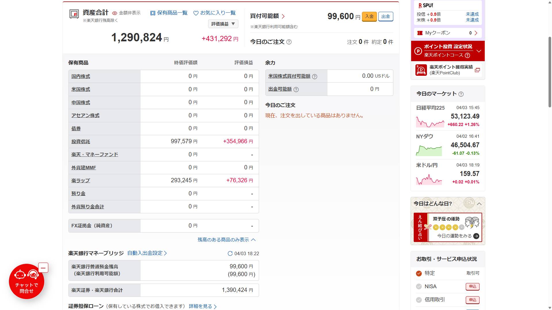 楽天証券_資産_202603